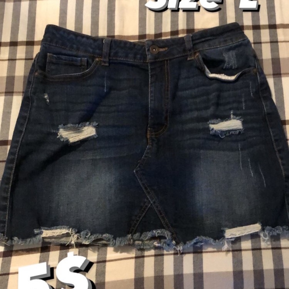 Jean skirt